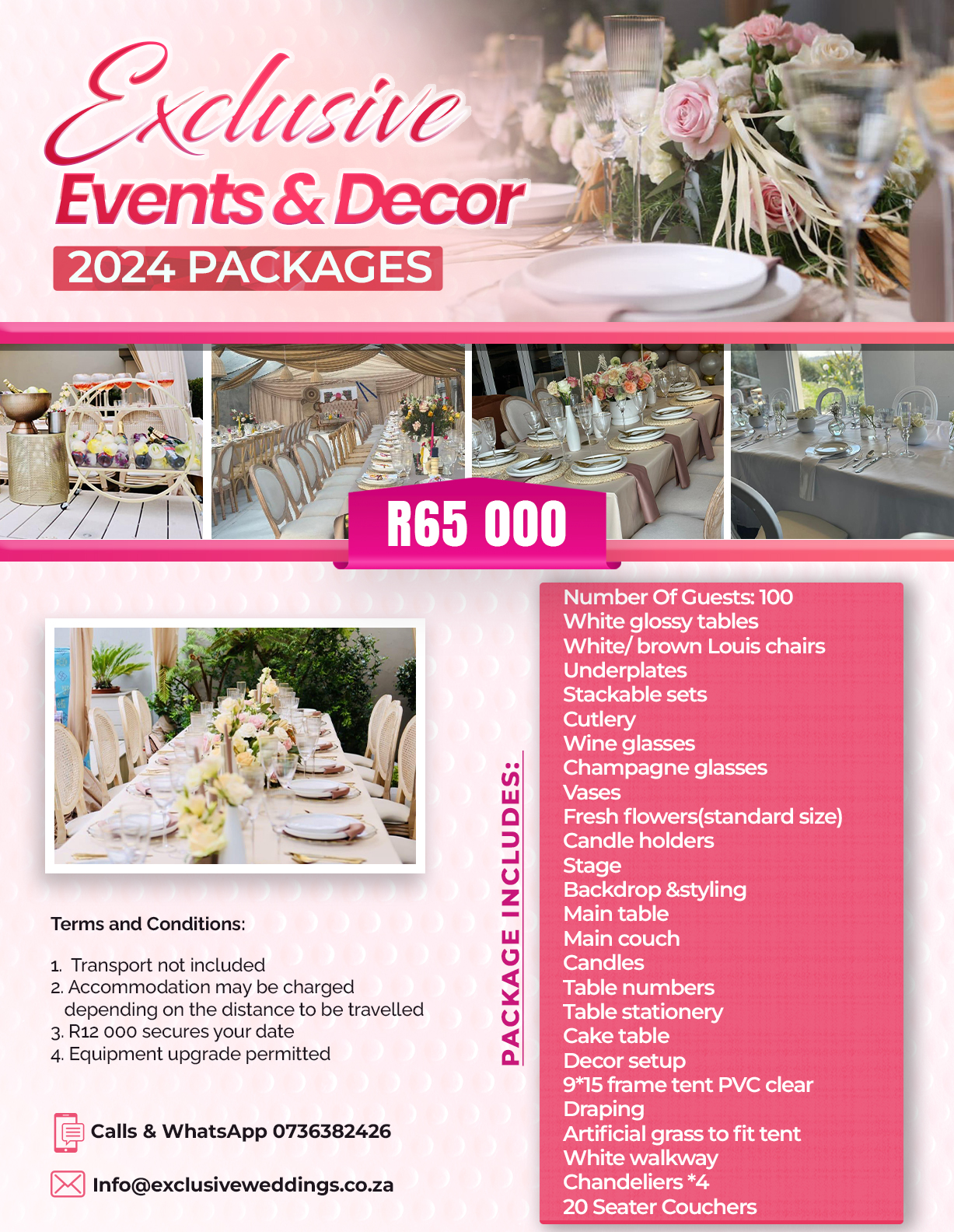 Exclusive Events March 2024